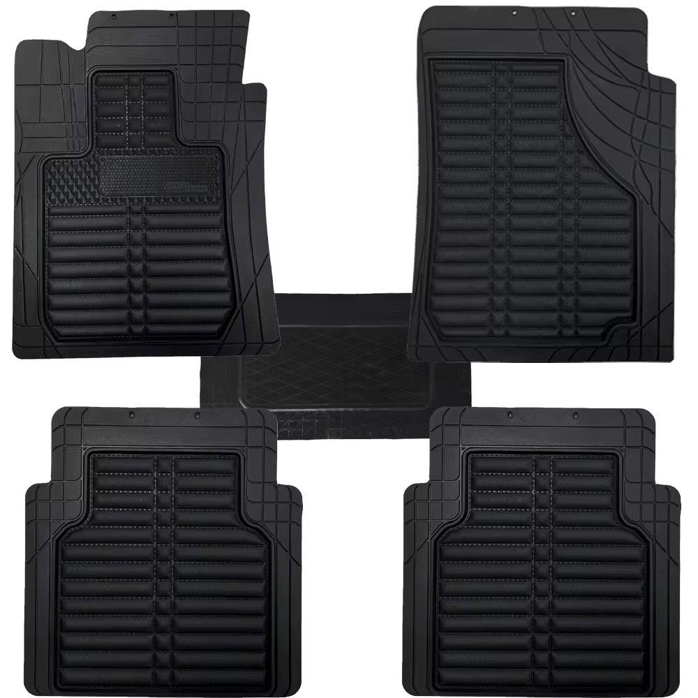 Tapis de sol Noir complet (5 pièces)