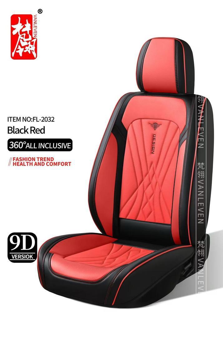 Housse 9D Black Red Design - FL-2032