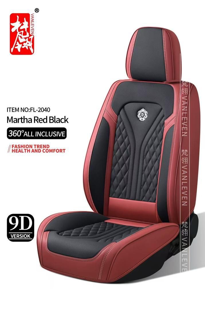 Housse 9D Martha Red Black - FL-2040