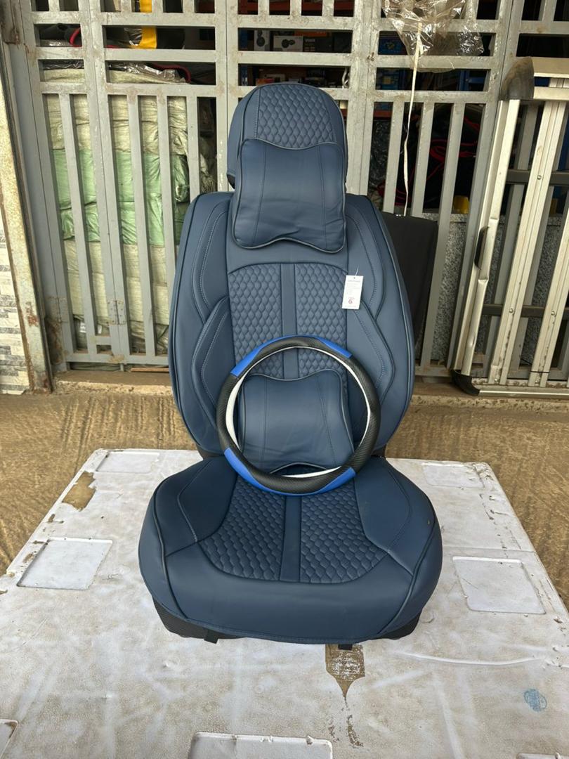 Pack housse Bleu marine + Volant
